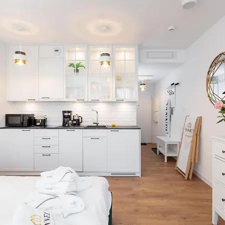 Golden Mirror-w Cenie Dostep Do Basenow, Strefy Saun,jacuzzi - Pinea Pobierowo-sannel For Rent *